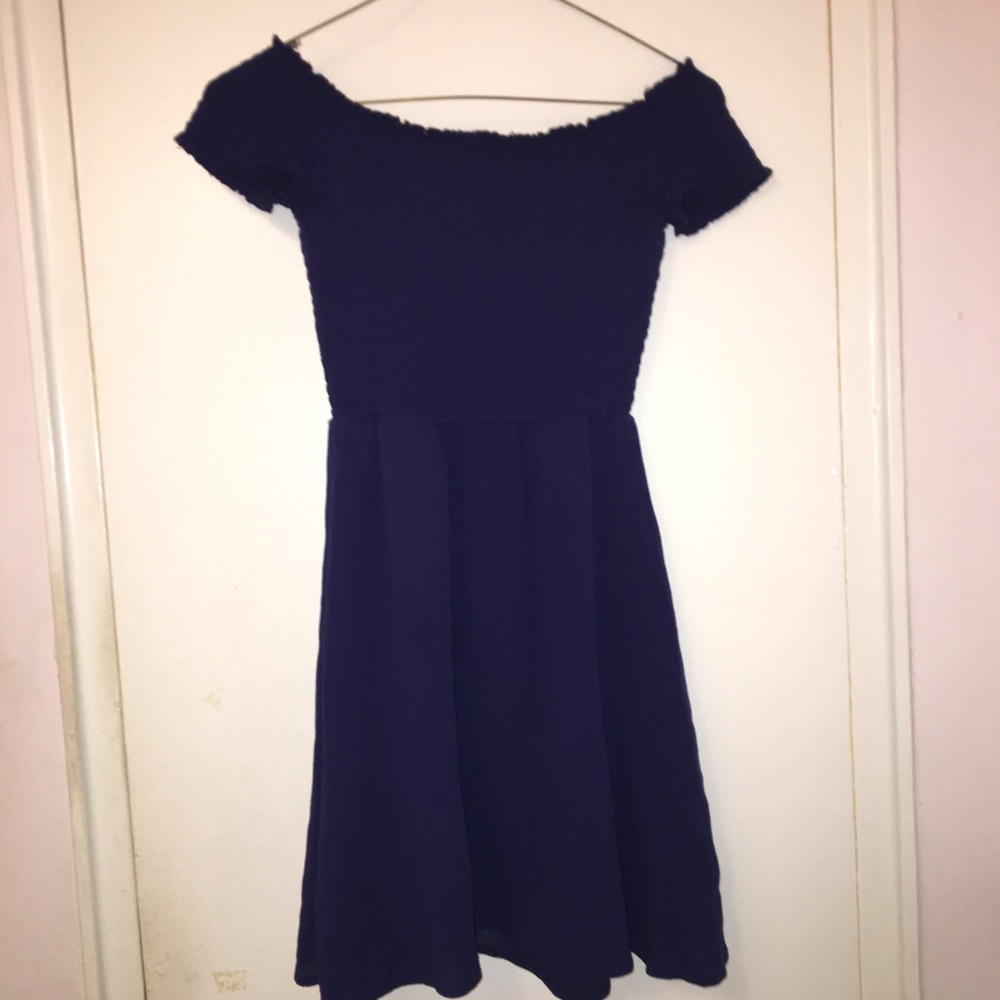 Francesca’s (Blue Rain) off the shoulder Dress